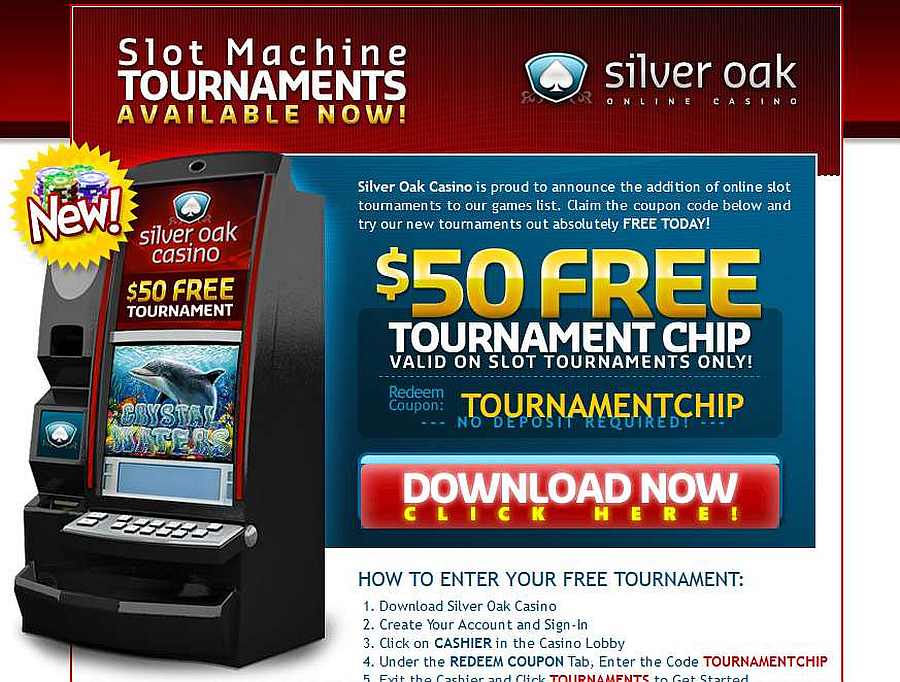 Silver oak casino active no deposit bonus codes 2018